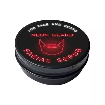 NEON BEARD Скраб для лица RED NEON - ENERGY 60.0