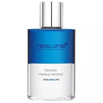 NESCENS Лосьон двухфазный для снятия макияжа с глаз и губ Biphasic Makeup Remover Eyes and Lips