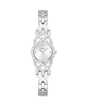Стальные женские часы Adorn GW0682L1 с серебряным ремешком Guess, серебрянный
