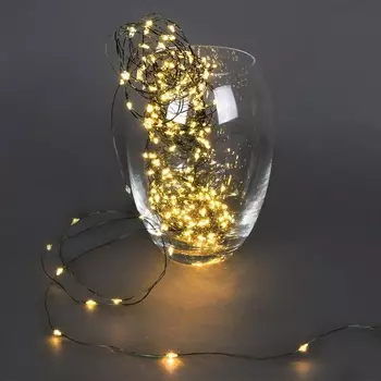 Гирлянда светодиодная Роса 20м 200LED Sneha A-961A WW