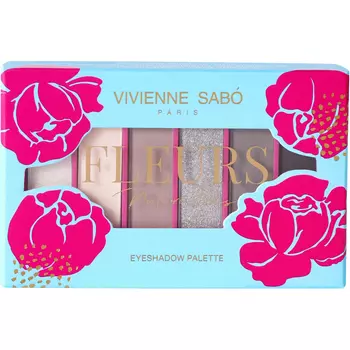 Палетка теней для век Vivienne Sabo Fleurs naturelles тон 04
