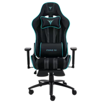 Кресло компьютерное ZONE 51 GRAVITY PLUS Black-Cyan