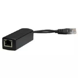 Сплиттер PoE Wi-Tek WI-POE11S-48V совместим с 802.3af/at ,1FE PoE-in, 1FE out, DC 12В out