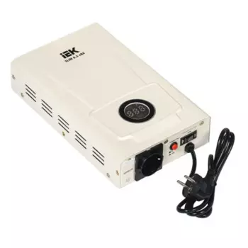 Стабилизатор напряжения IEK IVS22-1-D05-09 1ф 0.5кВА SLIM настенный
