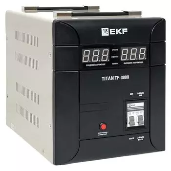 Стабилизатор напряжения симисторный EKF stab-TF-3000 TITAN -TF-3000