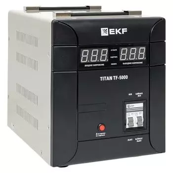Стабилизатор напряжения симисторный EKF stab-TF-5000 TITAN -TF-5000