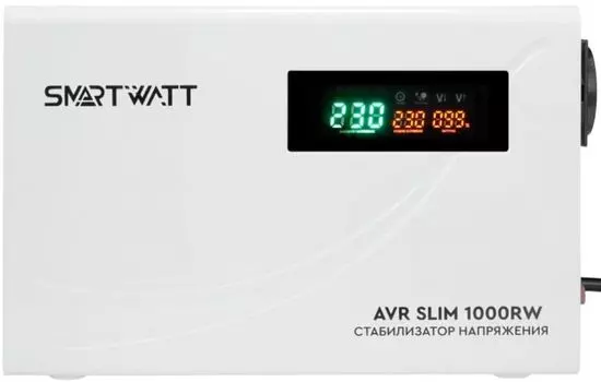 Стабилизатор напряжения SmartWatt AVR SLIM 1000RW настенный
