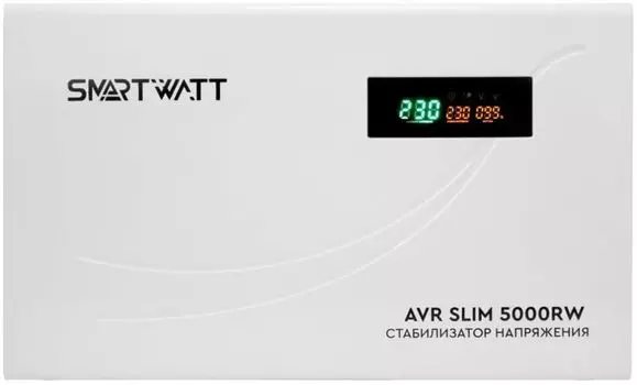 Стабилизатор напряжения SmartWatt AVR SLIM 5000RW настенный