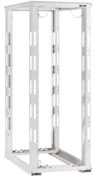 Стойка 19", 33U TLK TRD-336010-R-GY открытая, двухрамная, Ш600xВ1595xГ1000мм, с крышей, в разобранном виде, серый