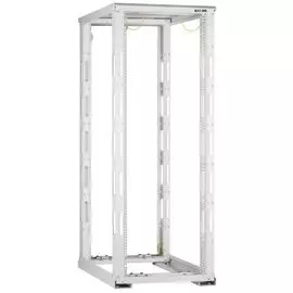Стойка 19", 47U TLK TRD-476010-R-GY открытая, двухрамная, Ш600xВ2217xГ1000мм, с крышей, в разобранном виде, серый