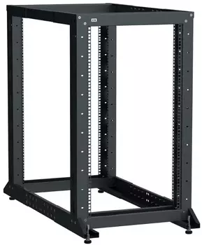 Стойка ITK LF05-33U61-2GM LINEA F 2-рамная 33U 600х600-1000мм черная