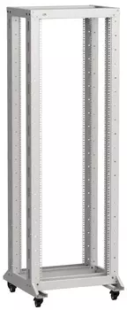 Стойка ITK LF35-24U66-2RM LINEA F 2-рамная на роликах 24U 600х600мм серая