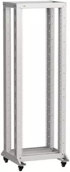 Стойка ITK LF35-42U66-2RM LINEA F 2-рамная на роликах 42U 600х600мм серая