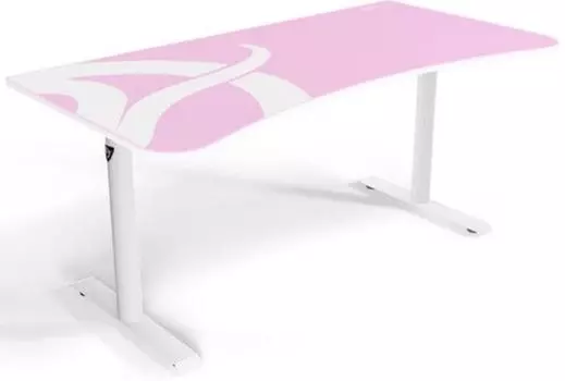 Стол компьютерный Arozzi ARENA white-pink
