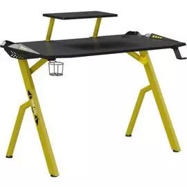 Стол компьютерный Skyland SKILL CTG-001 00-07066862 чёрно-жёлтый (1200 x 600 x 750 мм, МДФ, металл, карбон)