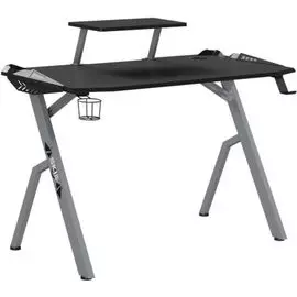 Стол компьютерный Skyland SKILL CTG-001 00-07066861 чёрно-серый (1200 x 600 x 750 мм, МДФ, металл, карбон)