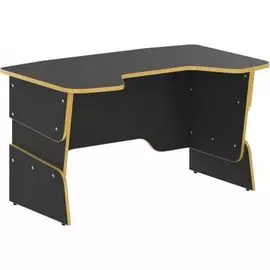 Стол компьютерный Skyland SKILL STG 1385 00-07066793 Антрацит/Желтый бриллиант (1360 x 850 x 750 мм, ЛДСП)