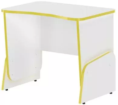Стол компьютерный Skyland SKILLL STG 7050 00-07061317 белый/желтый бриллиант