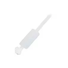 Стяжка нейлоновая не открывающаяся Hyperline GTK-300STC нейлон. неоткрыв. с площадкой для маркера 300 мм, (100 шт.)