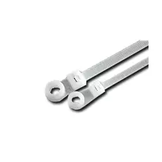 Стяжка нейлоновая не открывающаяся Hyperline GTM-200STC 200x4.8мм, под винт, (100 шт)