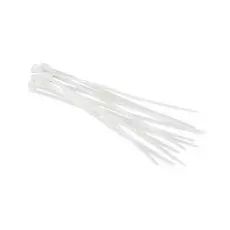 Стяжка нейлоновая не открывающаяся NikoMax NMC-CTN150-25-SL-WT-100 150x2,5мм, уп-ка 100шт