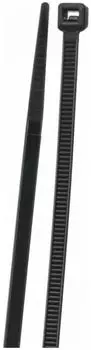 Стяжка нейлоновая не открывающаяся Telecom TIE3.6X300MM-B 3.6X300мм (100шт./уп.) черная