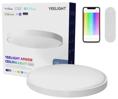 Светильник потолочный Xiaomi Yeelight Arwen Ceiling Light 450S YXDS0320001WTEU умный, с RGB подсветкой, 2700-6500K, 3000lm