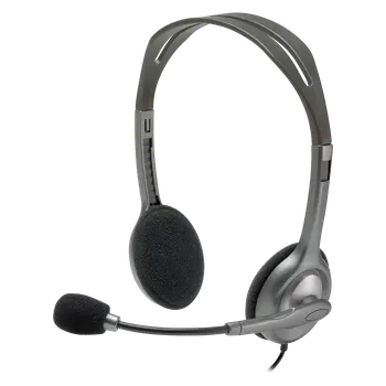 Гарнитура проводная LOGITECH Headset H110 Gray (981-000472)