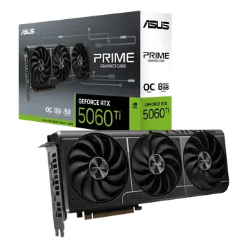 Видеокарта ASUS Prime GeForce RTX 5060 Ti OC 8G (90YV0MP0-M0NA00)