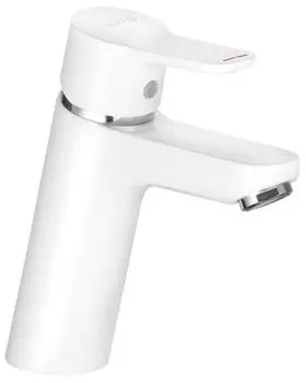 Смеситель для раковины Kludi Pure&amp;Easy 372929165 белый/хром