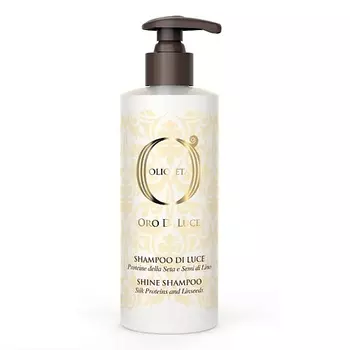 BAREX Шампунь-блеск с протеинами шёлка и семенем льна Shine Shampoo OLIOSETA ORO DI LUCE 750.0