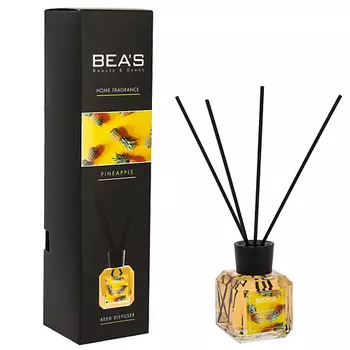 BEAS Диффузор для дома Reed Diffuser Pineapple - Ананас 120.0