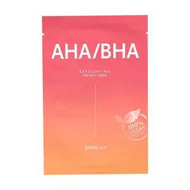 BARULAB Маска для лица с AHA, BHA-кислотами (обновляющая) 23.0