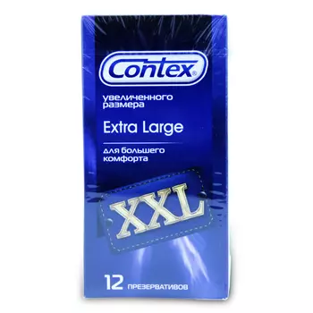 Contex [Контекс] Презервативы Extra large XXL увеличенного размера 12 шт.