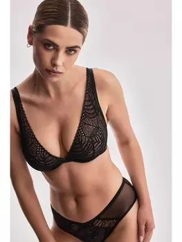 Бюстгальтеры Бюстгальтер Beverly M Bralette Czarny