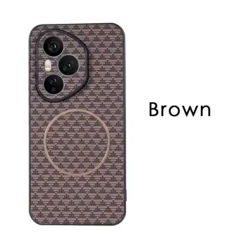 Магнитный чехол для телефона с горным узором, подходит для Honor X60pro Magic 7 Redmi K80 Huawei Pura 70 Vivo X200, силиконовый чехол для телефона Honor 400 чёрный