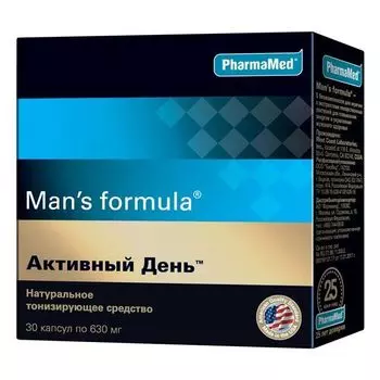Витамины для мужчин Активный день Man's formula/Мен-с формула капсулы 30шт