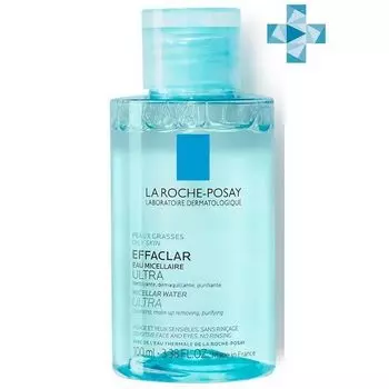 Вода мицеллярная для жирной проблемной кожи Ultra Effaclar Ultra La Roche Posay/Ля рош позе фл. 100мл (M9115100)