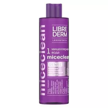 Вода мицеллярная для снятия макияжа Miceclean Librederm/Либридерм 400мл