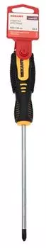 Отвертка крестовая Rexant 12-6408 PH2х150мм, двухкомпонентная рукоятка