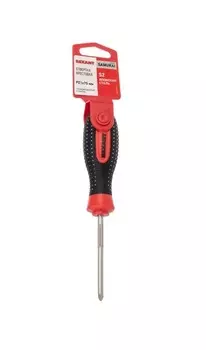 Отвертка крестовая Rexant 12-6415-1 PZ 2х100 мм, трехкомпонентная рукоятка, сталь S2