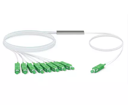 Ответвитель Vimcom OC-PLC-1x8-SM(G657A1)-26-1.5m-0.9-SC/APC оптический
