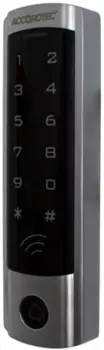 Панель AccordTec AT-CP410MF кодовая со встроенным считывателем карт Mifare, память 2000 ключей
