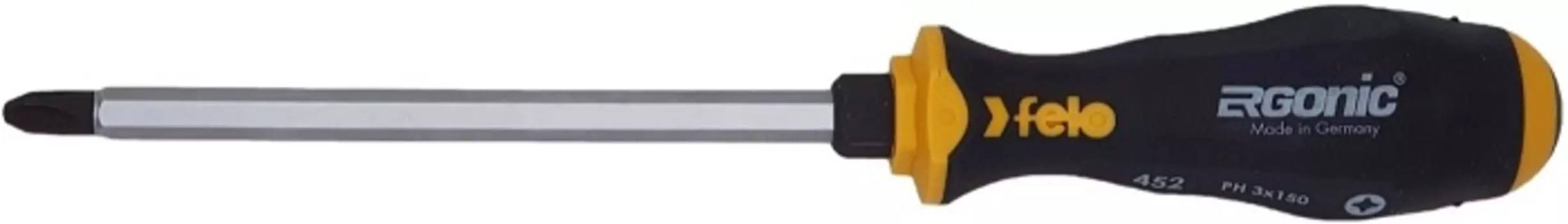 Отвертка Felo 45230540 Ergonic крестовая ударная PH 3X150