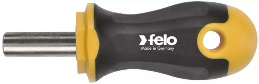 Отвертка Felo 46902640 под биты 1/4" Ergonic Stubby