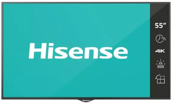 Панель LCD Hisense 55BM66AE 3840х2160, 500 кд/м2, 1100:1, 24/7, E-LED
