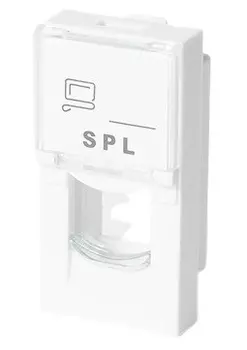 Панель лицевая SPL 500019 45x22,5 мм, для 1 модуля Keystone