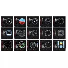 Панель Logitech G Flight Instrument Panel