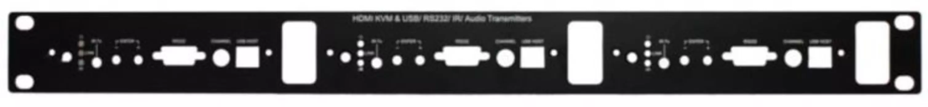 Панель SC&T TPN003BT монтажная панель 19"(1U), для установки трех передатчиков HKM02BT