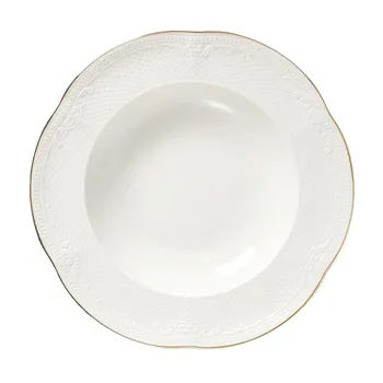 Тарелка глубокая 275 мл d 23 см Gold Aristocrat Noble | 313004-Gold